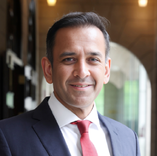 Portrait photo of Amb Umej Bhatia